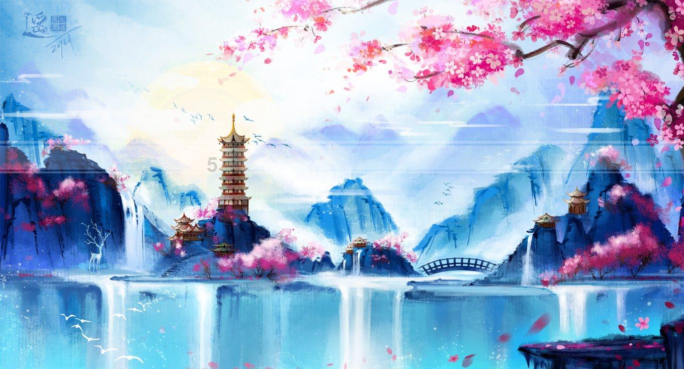 五彩斑斓的线